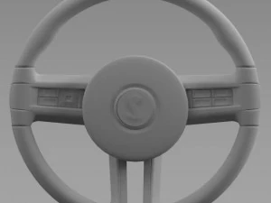 steering wheel shelby mustang 3D Model