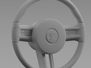 steering wheel shelby mustang Modèle 3D