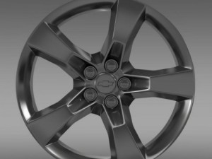 chevrolet camaro 2010 rim Modelo 3D