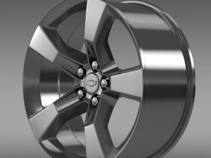 chevrolet camaro 2010 rim 3D Model
