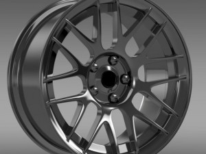 chevrolet camaro 2012 hennesey rim 3D Модель