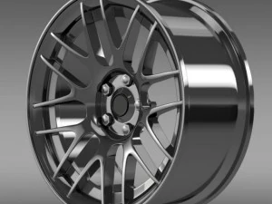 chevrolet camaro 2012 hennesey rim 3D Model