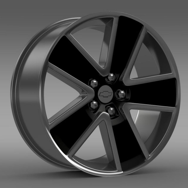 chevrolet camaro convertible 2007 rim 3D Модель .c4d .max .obj .3ds .fbx .stl .blend 