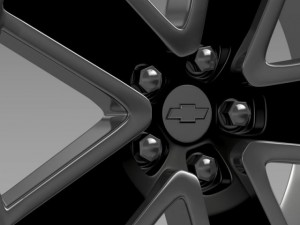 chevrolet camaro convertible 2007 rim 3D Модель