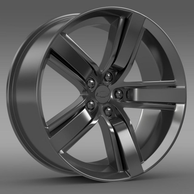 chevrolet camaro ls7 2008 rim 3D 模型 .c4d .max .obj .3ds .fbx .stl .blend 