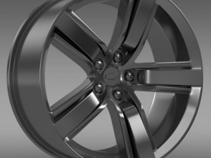 chevrolet camaro ls7 2008 rim 3D Модель