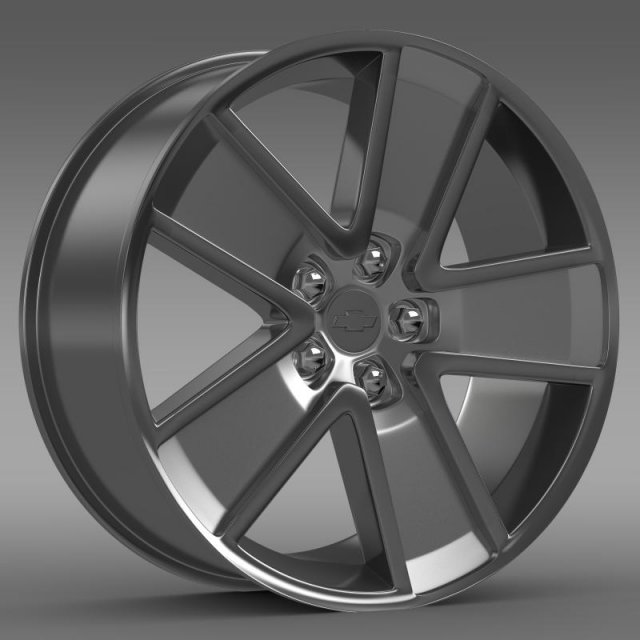 chevrolet camaro redflash 2010 rim 3D मॉडल .c4d .max .obj .3ds .fbx .stl .blend 