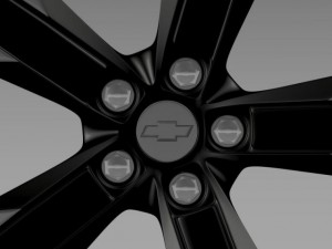 chevrolet camaro sema 2011 rim Modello 3D
