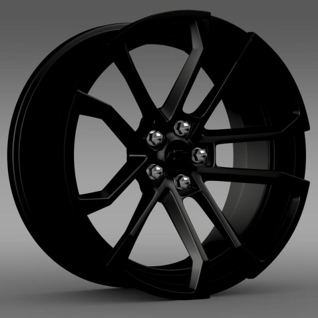 chevrolet camaro ssx concept 2010 rim 3D 模型 .c4d .max .obj .3ds .fbx .stl .blend 