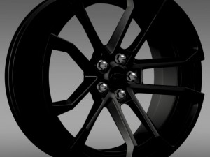 chevrolet camaro ssx concept 2010 rim 3D Модель