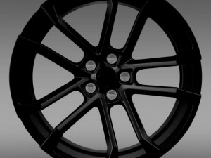 chevrolet camaro ssx concept 2010 rim 3D 模型