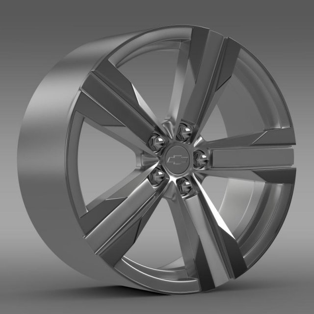chevrolet camaro zl1 2012 rim 3D Модель .c4d .max .obj .3ds .fbx .stl .blend 
