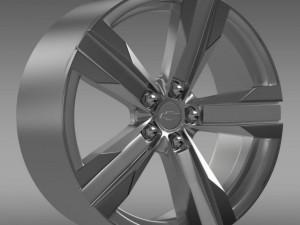 chevrolet camaro zl1 2012 rim 3D Модель