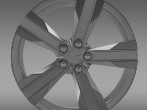 chevrolet camaro zl1 2012 rim 3D Модель