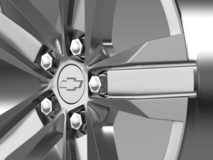 chevrolet camaro zl1 2012 rim 3D Модель