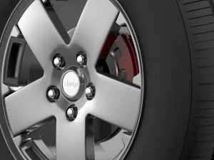 jeep wrangle wheel 3D Model