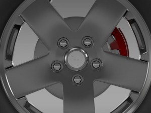 jeep wrangle wheel Modelo 3D