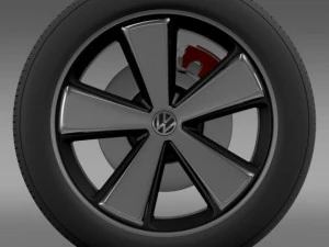 ebugsterconcept2012wheel 3D Model