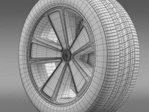 ebugsterconcept2012wheel 3D Model