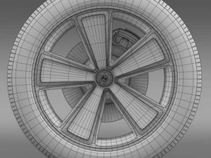 ebugsterconcept2012wheel 3D Model