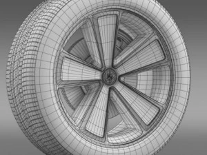ebugsterconcept2012wheel 3D Model