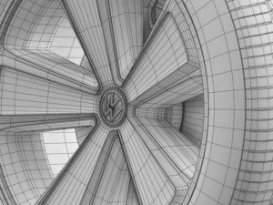 ebugsterconcept2012wheel 3D Model
