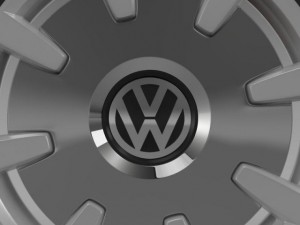 vw beetle design 2012 wheel Modelo 3D