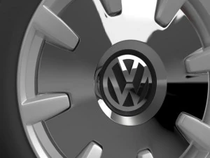 vw beetle design 2012 wheel 3D Model