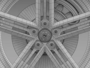 vw beetle r concept wheel 3D Model