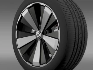 Volante VW Beetle Turbo 2012 Modello 3D