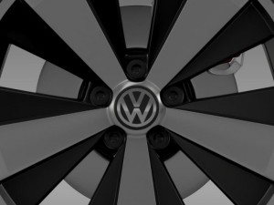 vw beetle turbo 2012 wheel 3D 모델