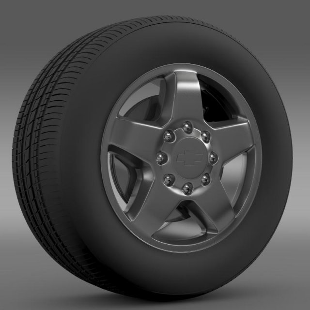 chevrolet silverado 2500hd ltz 2011 3D Модель .c4d .max .obj .3ds .fbx .stl .blend 