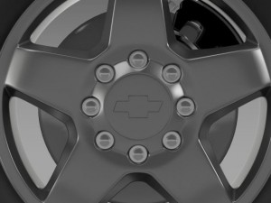 chevrolet silverado 2500hd ltz 2011 3D Модель