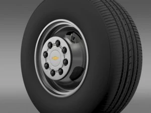 chevrolet silverado 3500hd 2008 3D Model