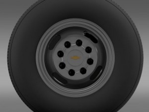 chevrolet silverado 3500hd 2008 3D 模型