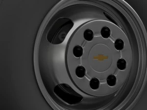 chevrolet silverado 3500hd 2008 3D Model