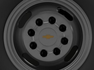 chevrolet silverado 3500hd 2008 3D 模型