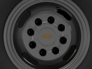 chevrolet silverado 3500hd 2008 3D Model