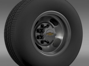 chevrolet silverado 3500hd 2008 2 3D Model