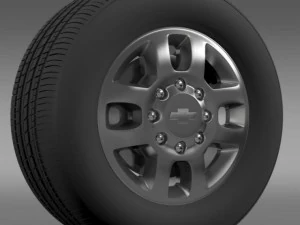 chevrolet silverado 3500hd 2012 3D Model