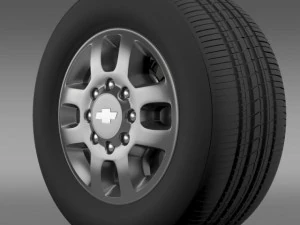chevrolet silverado 3500hd 2012 3D Model