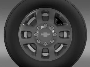 chevrolet silverado 3500hd 2012 3D Model