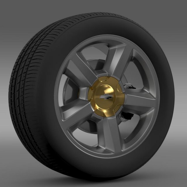 chevrolet suburban ltz 2007 3D Model .c4d .max .obj .3ds .fbx .stl .blend 