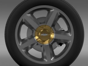 chevrolet suburban ltz 2007 3D Model