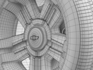 chevrolet suburban lz1 2008 3D Model