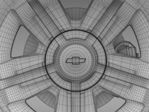 chevrolet suburban lz1 2008 3D Model