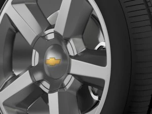 chevrolet tahoe 2008 wheel 3D Model
