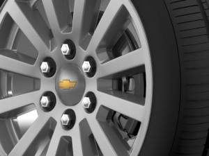 chevrolet tahoe hybrid 2012 wheel 3D Model