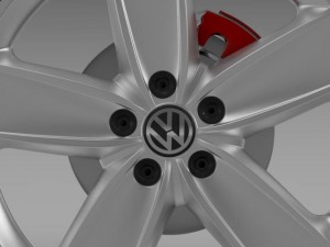 vw polo 2010 wheel 3D-Modell