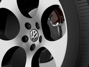 vw polo gti 2011 wheel 3D Model